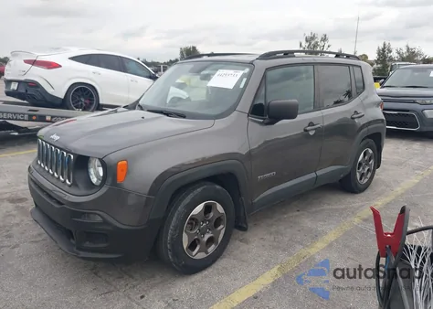 2016 Jeep Renegade Sport z USA, uszkodzony, nr VIN ZACCJAATXGPE22001